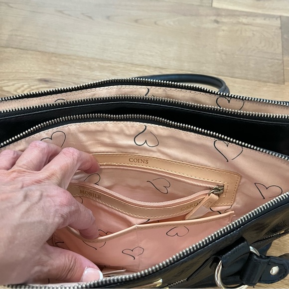 Baci medium satchel leather purse - Picture 9 of 14